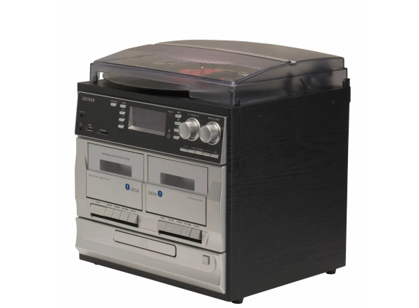 Denver Gira-Discos 33/45/78RPM AM/FM/Cd/Cassete/SD 2x2W