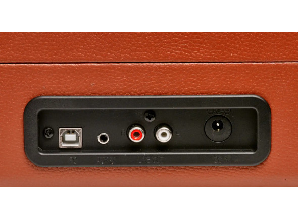 Denver Gira-Discos 33/45/78RPM Vintage 2x10W Castanho