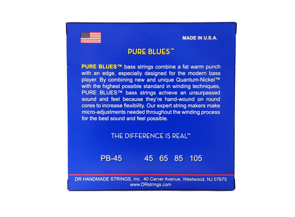 DR Strings  Pure Blues PB-45