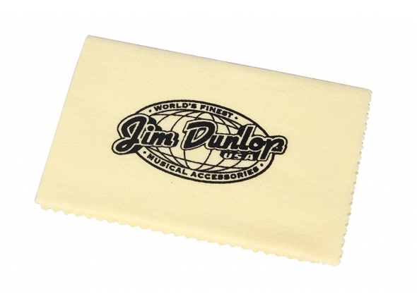 Dunlop 5400 Polishing Cloth - paño de pulido, ropa de algodón, Perfecto para usar con Lemon Oil, Polish y String Cleaner (no incluidos), Lote: 1x Paño, 