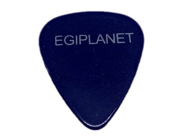 Egitana Palheta para Viola Egiplanet 1mm Azul Escuro - Púa de Guitarra Egiplanet 1mm Azul Oscuro, 