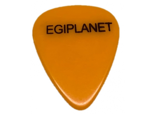 Egitana Palheta para Viola Egiplanet 1mm Laranja - Púa de Guitarra 1mm Naranja, 