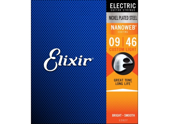 Elixir Nanoweb Custom Light 09-46  - nanoweb, Manómetros 009 - 046, 