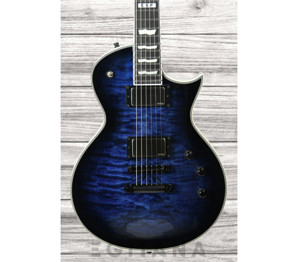 Guitarras de formato single cut ESP  E-II Eclipse QM RDB