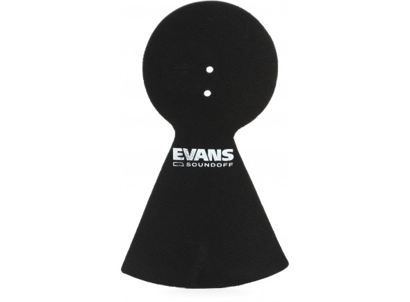 Evans  SO-Cym Sound Off Damper  - amortiguador de placa, Simplemente se coloca en el platillo y se asegura en su lugar a través del tornillo del soporte del platillo., 