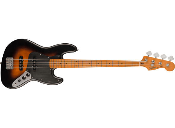 Ver mais informações do  Fender  40th Anniversary Jazz Bass Vintage Edition Maple Fingerboard Black Anodized Pickguard Satin Wide 2-Color Sunburst