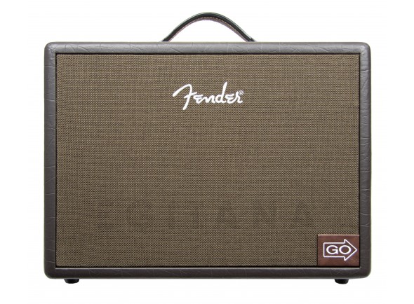 Fender Acoustic Junior GO - Combo para guitarra y voz, Potencia (vatios rms): 100W, Número de canales: 2, Electrónica: ecualizador de 3 bandas, Efectos: Reverb, Delay, Chorus, Vibratone,, Controlador de baja frecuencia: 1x 8