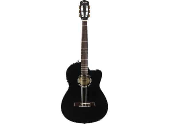 Guitarras electricas clasicas Fender CN-140SCE Thinline Black With Case