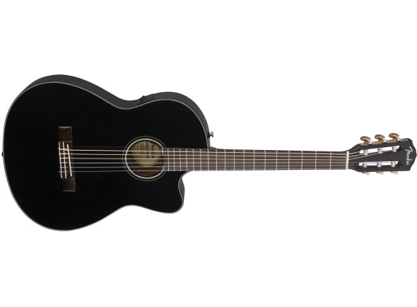 Fender CN-140SCE Thinline Black With Case