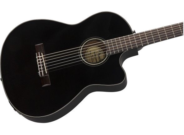 Fender CN-140SCE Thinline Black With Case