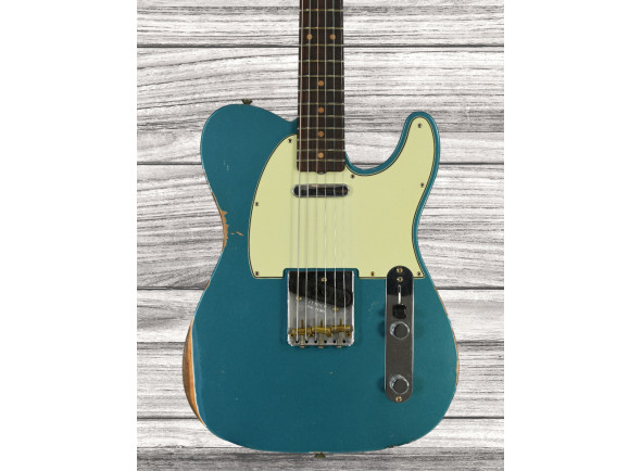 guitarras formato ST Fender Custom Shop LTD 60 Tele Relic Aged Ocean Turquoise