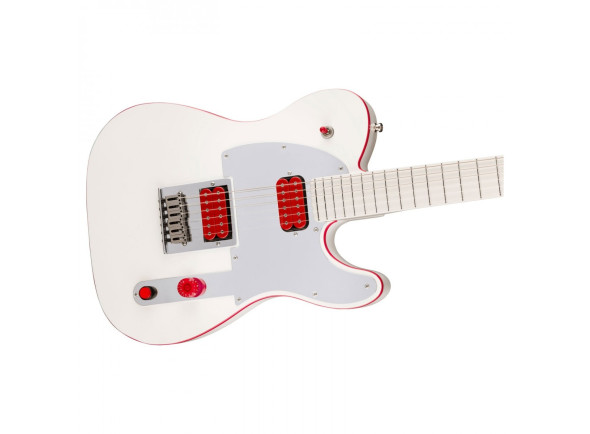 Fender John 5 Ghost Telecaster, Branco Arctic