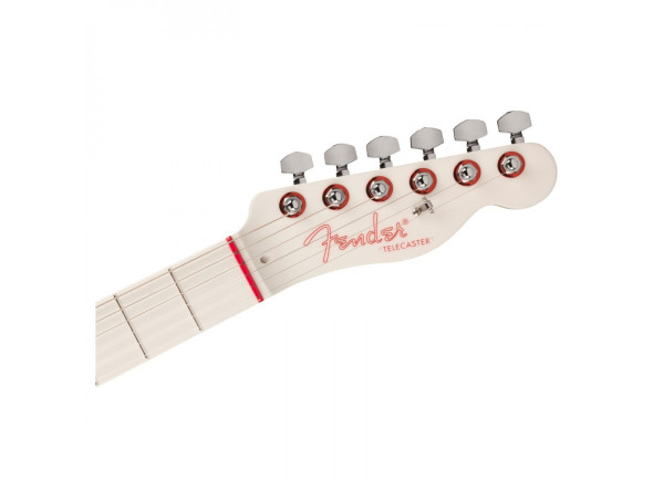 Fender John 5 Ghost Telecaster, Branco Arctic