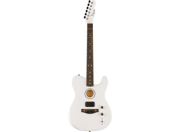 Fender  Limited Edition FINNEAS American Acoustasonic Ebony Fingerboard Satin Arctic White