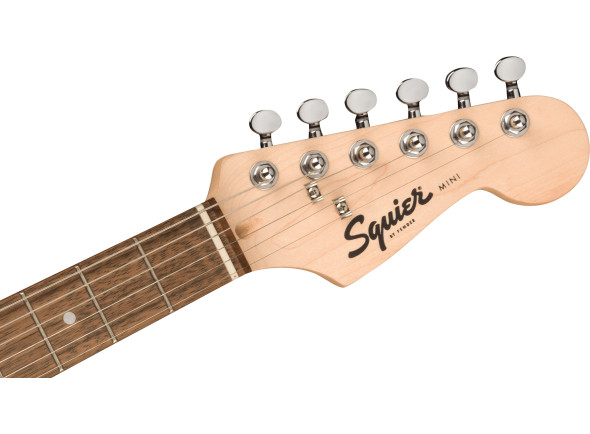 Fender  Mini Stratocaster Laurel Fingerboard White Pickguard Shell Pink
