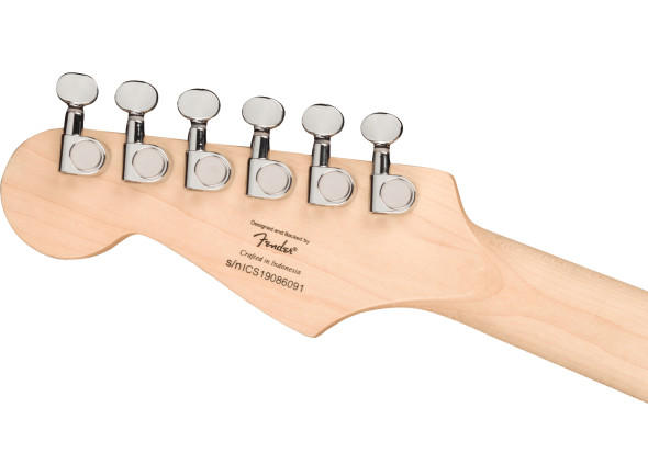 Fender  Mini Stratocaster Laurel Fingerboard White Pickguard Shell Pink