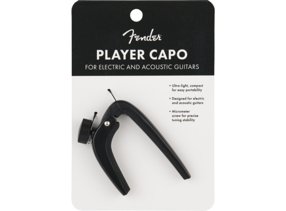 Fender Player Capo para guitarra acústica e elétrica 