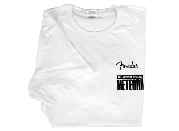 Fender  Player Plus Meteora T-Shirt Branca - Fender Player Plus Meteora camiseta blanca, el color blanco, 