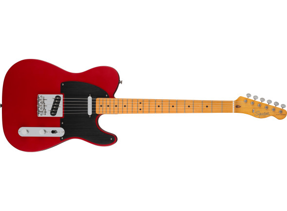  Fender SQ 40th Anni. Vintage Edition Maple Fingerboard, Black Anodized Pickguard, Satin Dakota Red B-Stock 