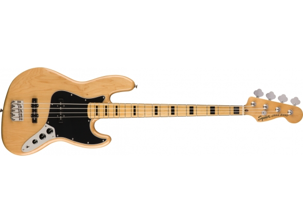 Fender SQ CV 70s Jazz Bass MN NAT  - cuerpo en la otan, brazo de arce, Escala de arce, Perfil del brazo: forma de 
