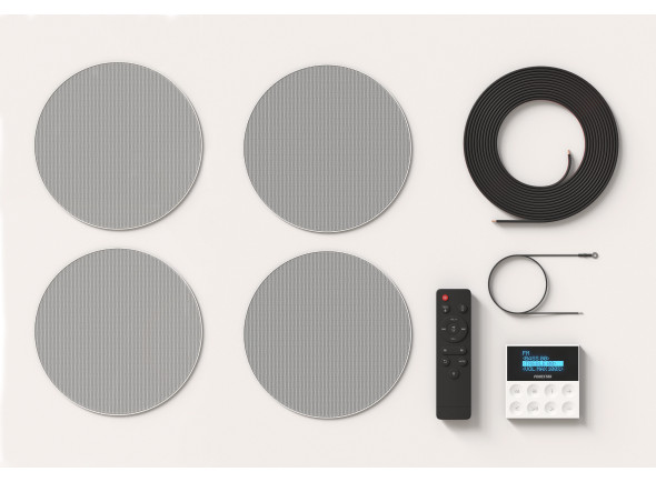 Fonestar  Colunas Teto 4 Colunas + Painel Bluetooth KS-WALL-4