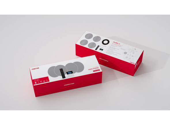 Fonestar  Colunas Teto 4 Colunas + Painel Bluetooth KS-WALL-4