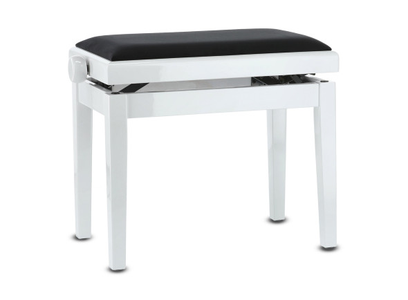 GEWA 130030 Banco Premium para Piano Branco Brilhante