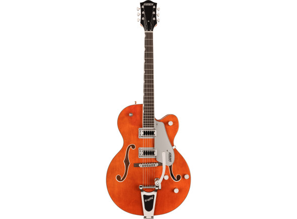 Guitarras de formato single cut Gretsch G5420T Electromatic Classic Bigsby Laurel Fingerboard Orange Stain