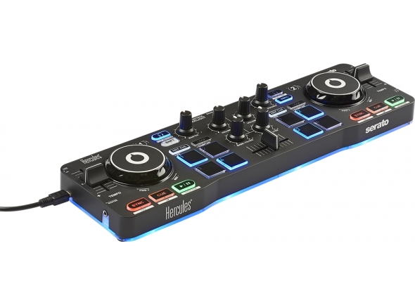  Hercules DJ Control Starlight Controlador de DJ Ultra Portátil B-Stock 