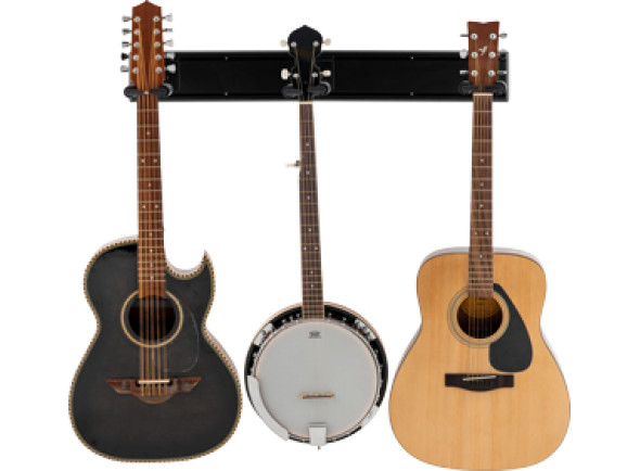 Hercules Stands GSP403SB 3-Guitar Wall Rack