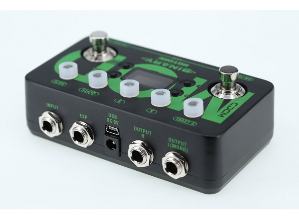 HoTone Binary Mod - 24 efectos de modulación de alta calidad, Con E/S estéreo y soporte para pedal de expresión, Para auténticos, clásicos e inspiradores nuevos sonidos mod originales de Hotone, Toque la función de te...