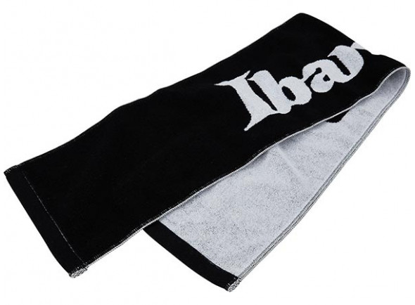 Ibanez  ITWL Cotton Towel - Toalla oficial Ibanez, Con el logo de Ibanez en blanco., 