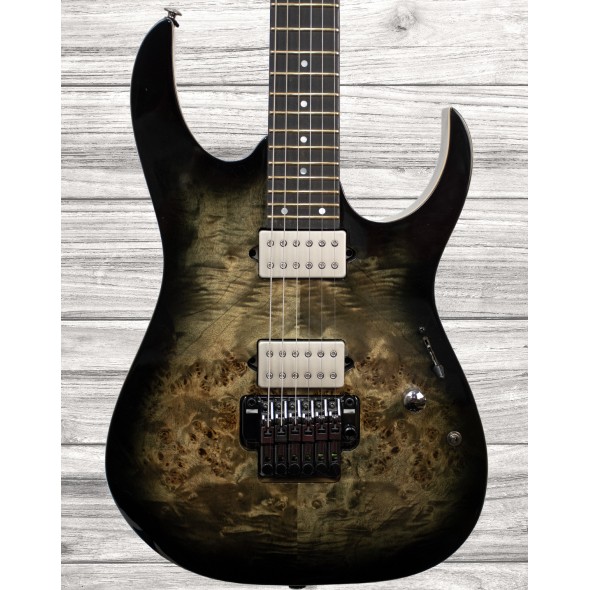 guitarras formato ST Ibanez RG1120PBZ-CKB Premium