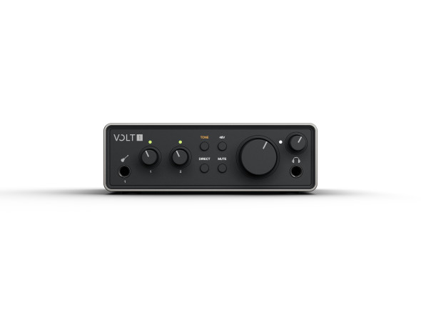 Interface de Áudio USB Universal Audio Volt 1 Gen 2 2 entradas/2 saídas com 1 pré-amplificador de microfone e 1 entrada de guitarra