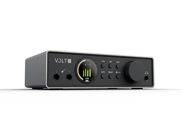 Interface de Áudio USB Universal Audio Volt 2 Gen 2 2 entradas / 4 saídas com 2 pré-amplificadores de microfone
