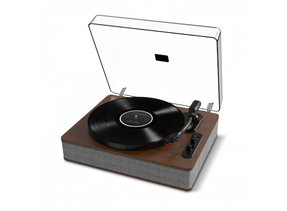 ION  Luxe LP Vinyl Player - Reproduzca todos sus discos, incluidos 33 1/3, 45 y 78 RPM, gracias a la reproducción de tres velocidades, altavoces estéreo integrados con salida de potencia de 2 x 2 W, Bluetooth La funcionalidad...