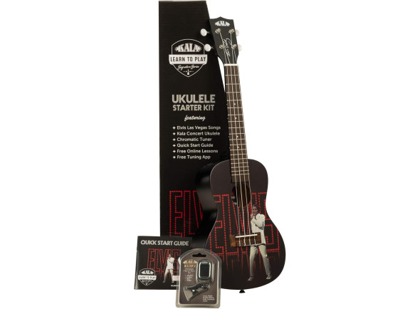 Ukelele Concierto Kala LTP-C-ELV Elvis Starter