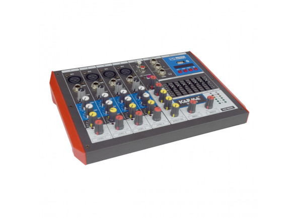 Mesa de mezclas analógica Karma 6 Canais USB/Bluetooth KM-MXM06