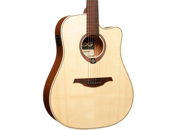 LAG   DREADNOUGHT Cutaway Natural GLAT70DCE 