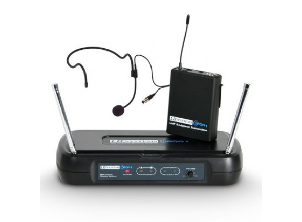 Sistema inalámbrico con micrófono de cabeza LD Systems ECO 2 BPH B6 II Sistema inalámbrico con micrófono de cabeza LD Systems ECO 2 BPH B6 II