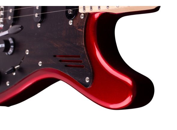 Magneto U-One Sonnet Standard Candy Red Maple FB with Gig Bag 