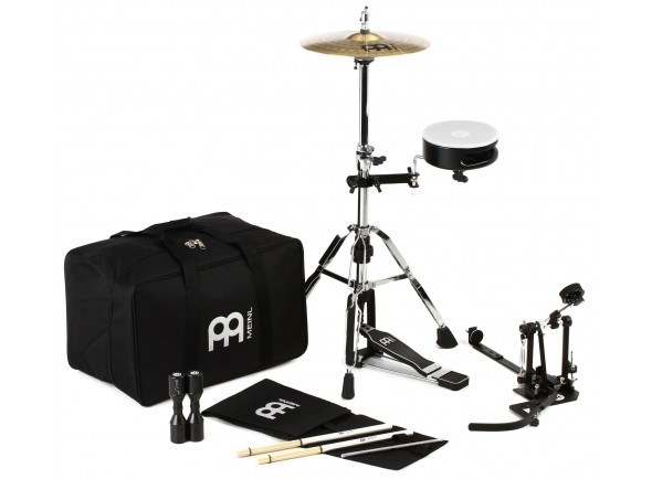 Meinl CAJ-KIT - Incluye bolsa, Set de accesorios para hacer de tu cajón un completo set de percusión, pedal de charles, Charles HCS 13