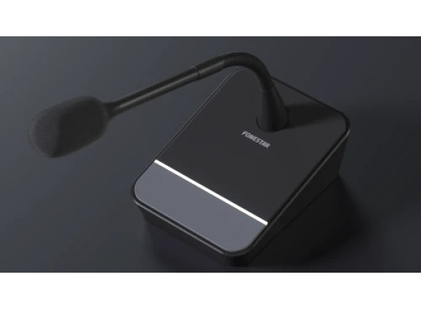 Microfone de mesa condensador eletrostático cardioide FONESTAR MICSET-C32