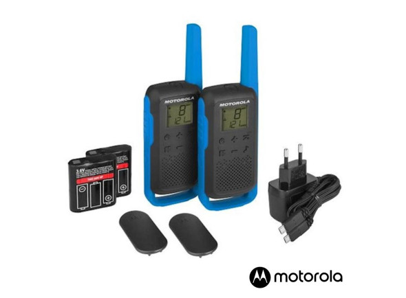 Motorola Intercomunicadores S/Fios 16 Canais 10km MOTO-T62-2