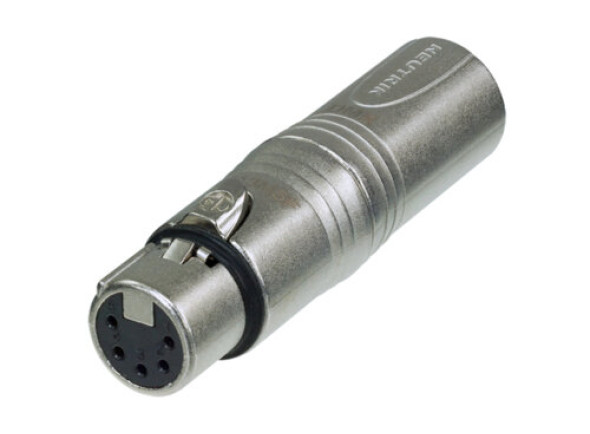 Neutrik  NA3M5F DMX Adapter 5-pole female / 3-pole male