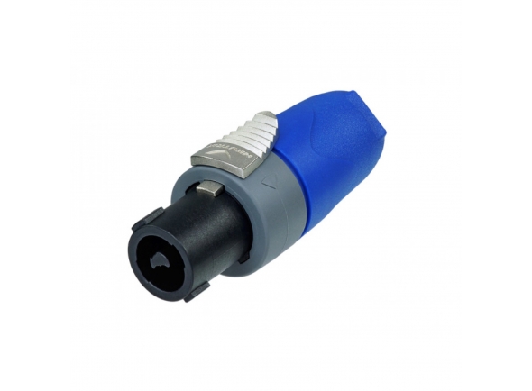 Neutrik NL2 FX - Conector giratorio de altavoz, para ensamblaje de cables, 2 pines, Diámetro del cable 6 - 10 mm, máx. corriente nominal 40 A, cerradura metalica, 