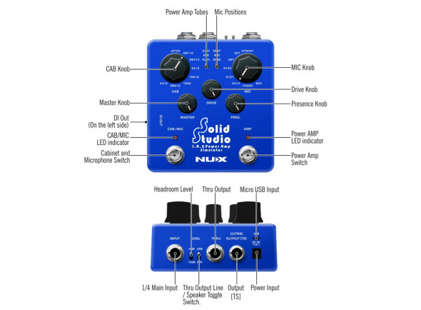 Nux   Solid Studio IR & Pow Amp Sim