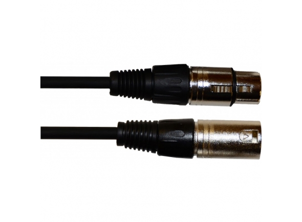 OQAN QABL XM-10-XF 10m  - Cable de micrófono XLR macho / XLR hembra XLR, Longitud: 10m, 