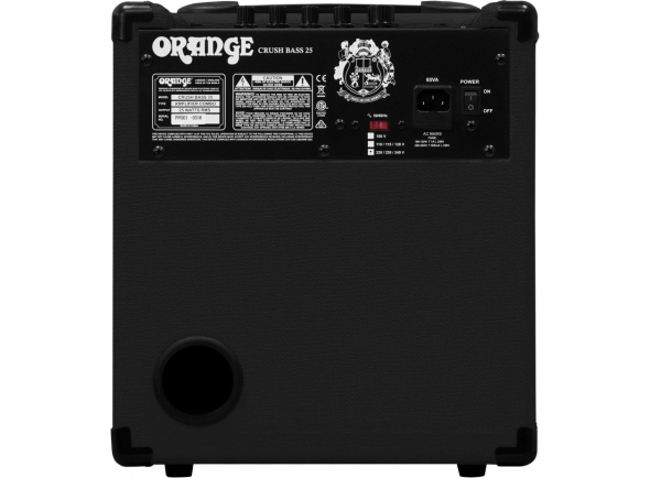 Orange Crush Bass 25 Black
