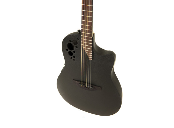 Ovation  Pro Series Elite 1868TX Super Shallow Black Textured